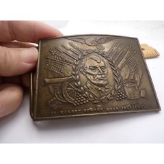 Tiffany & Co Abraham Lincoln Brass Belt Buckle Civil War Commemorative Vintage