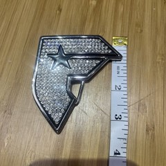 Famous Stars And Stripes Belt Buckle Bling F Logo