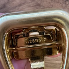 Nexbelt Gold Ratchet Belt Buckle Replacement Only Automatic Click Buckle Patent