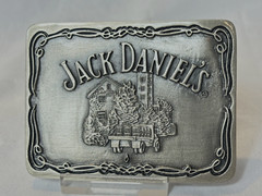 2006 Jack Daniels Belt Buckle Scenes From Lynchburg Tennessee Whiskey In Box