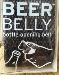 Fred & Friends BEER BELLY Bottle Opener Belt NEW Vintage Unisex Heavy Metal NOS