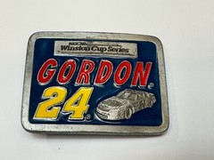 Nascar Winston Cup Series Jeff Gordon 24 American Legends Foundry Belt Buckle
