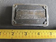 Streetcar Trolly Railroad Vintage Belt Buckle