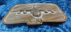 Lockheed C-5 Galaxy Military Aircraft Belt Buckle « The Buckle Connection » 1980&rsquo;s