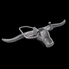 Longhorn Bull 3D Belt Buckle