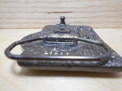 The Great American Buckle « Craftsman~Eat My Dust » Belt Buckle Made in USA 1995