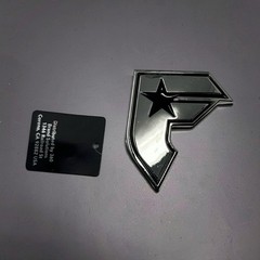 Famous Stars & Straps Belt Buckle F Logo Silver Tone NWT Y2K Skate Streetwear