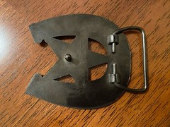Western Star Lucky Horseshoe Horse Shoe Metal Unisex Men’s/Women&rsquo;s Belt Buckle
