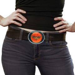 Magic Moon Celestial Alchemy Hawk Moth Handmade Artisan Belt Buckle