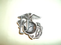 New USMC Marine Corps Semper Fi Belt Buckle Pewter