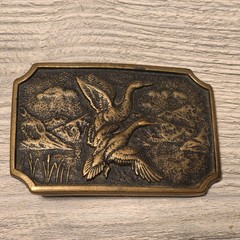 Choice – Vintage Belt Buckle – Ducks, Coors, Broncos, NRA, Remington, Eagle