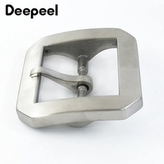 40mm Pure Brass Belt Buckles Men Pin Buckle Stainless Steel Belts