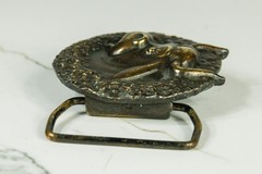 Ferdinand the Bull belt buckle western Bergamot Brass Works 1976