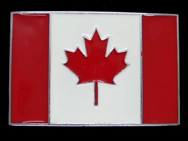 UE13115 REALLY GREAT **FLAG OF CANADA** COMMEMORATIVE BELT BUCKLE