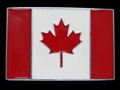 UE13115 REALLY GREAT **FLAG OF CANADA** COMMEMORATIVE BELT BUCKLE
