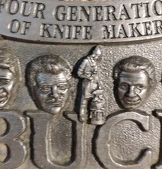 Vintage Buck Knife Belt Buckle – Four Generations of Knife Makers Smoky Mountain