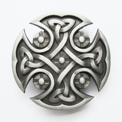 New Vintage Style Celtic Cross Knot Belt Buckle Boucle de Ceinture