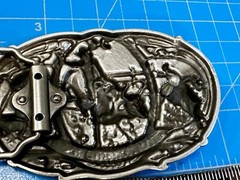 Championship Rodeo Bull Riding Rider Champion Trophy Award Cowboy Belt Buckle