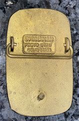 DUFF NORTON Dyna Buckle Solid Brass Belt Buckle