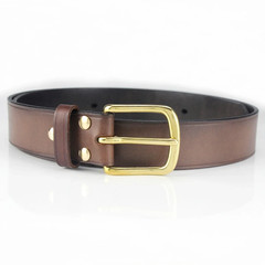 1Piece Solid Brass Belt Buckle End Bar Heel Bar Buckle Pin Belt Half Buckle for