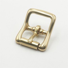 1Pc Solid Brass Buckle 3 Size for Belts Purses,Cinches Bags Leather Craft DIY