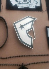 NEW Famous Stars & Straps BELT BUCKLE Patches KEYCHAIN Dog Tag STICKERS fsas LOT