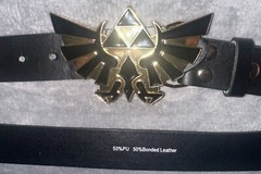 Zelda Twilight Princess Belt Reversible Belt And Buckle Combo Cosplay Costume