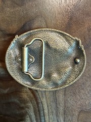 Men&rsquo;s American Eagle Belt Buckle USA Proud Antique Bronze Tone Fits 1.5&Prime; Belt