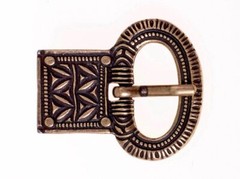 Belt buckle-replica Roman late antique belt buckle buckle for 2 cm belt