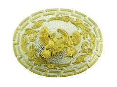 New Men Women Western Cowboy Cowgirl Rodeo Style Belt Buckles Gold Silver Metal