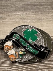 I&rsquo;d Tap That Belt Buckle Keg Irish Shamrock St. Patrick&rsquo;s Day Beer Mugs