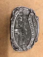Belt buckle Plymouth NE 1892-1992