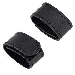 TACNEX Genuine Leather Belt Keeper 1 3/8&Prime; – 1 1/2&Prime; Wide Men&rsquo;s 1 pcs, Black