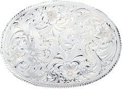 Montana Silversmiths Men&rsquo;s Engraved Buckle – 1840