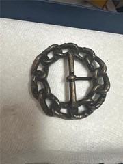 Vintage Unique Chain Link Belt Buckle