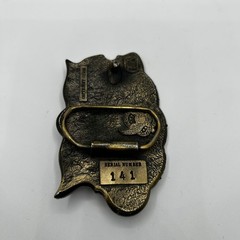 Vintage 1980 Lone Star Texas Belt Buckle Great American Buckle Co USA Serial 141