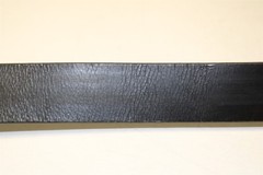 Bergamot Brass Works 1979 USA Made Motorcycle Belt Buckle 42-44 Leather Belt