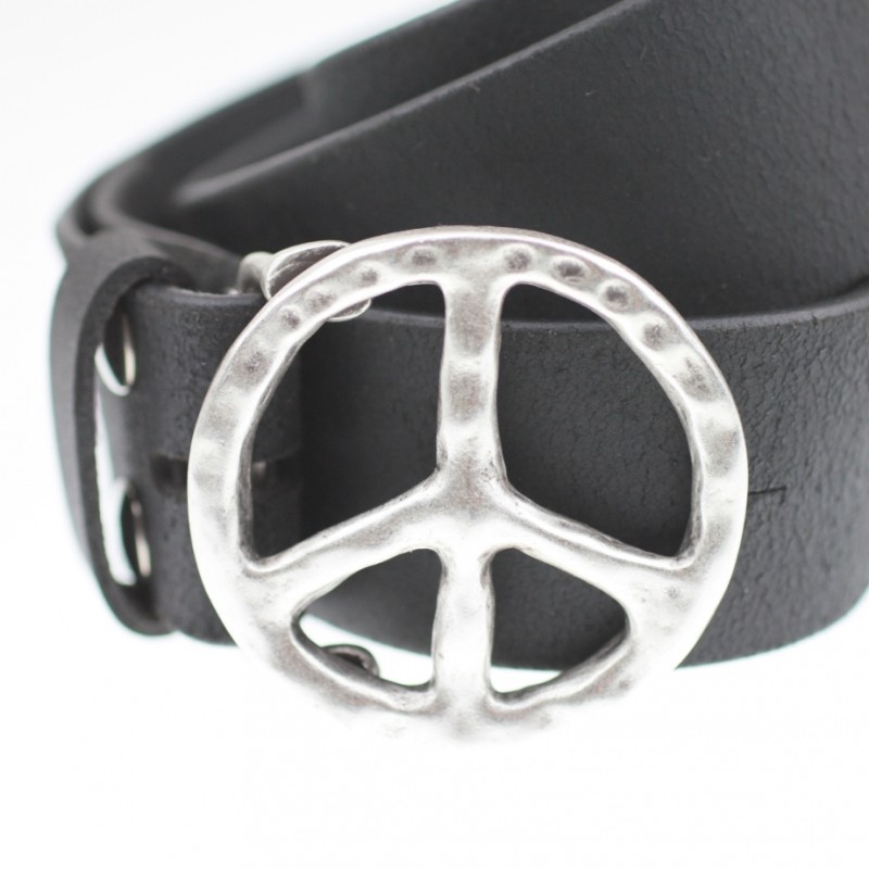 Belt buckle peace silver buckle buckle belt buckle removable clasp