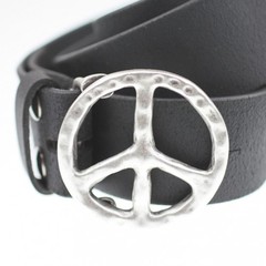 Belt buckle peace silver buckle buckle belt buckle removable clasp