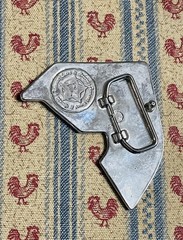 Famous Stars & Straps Silver Logo Interchangeable Belt Buckle Men Metal