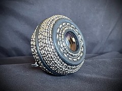 “Exposure 8:15” Belt Buckle Camera Lens Watch Industrial Art OOAK Darren McNeese