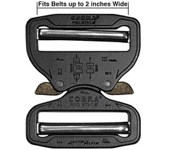 Adjustable Dual 2 in. (50mm) Quick-Release Buckle by AustriAlpin