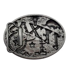 Eagle Belt Buckle Western Cowboy Cowgirl Native American Motorcyclist (XEG-09-S)