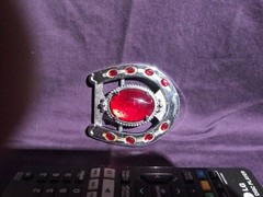 Western Belt Buckle red. Family-owned an excellent shape