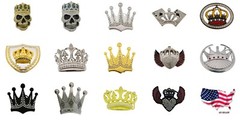 Crowns Belt Buckle Royal Rhinestone Wedding Mens Womens Fashion Costume Western