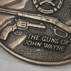 Belt Buckle – NRA Member Commemorative « The Guns of John Wayne » (read desc.)