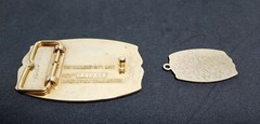 1886 USA France 1986 Statue Of Liberty Belt Buckle& Keychain Hammond Int&rsquo;l Mint