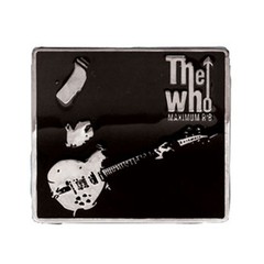 Men&rsquo;s Who Max R&B Strumming Belt Buckle Silver