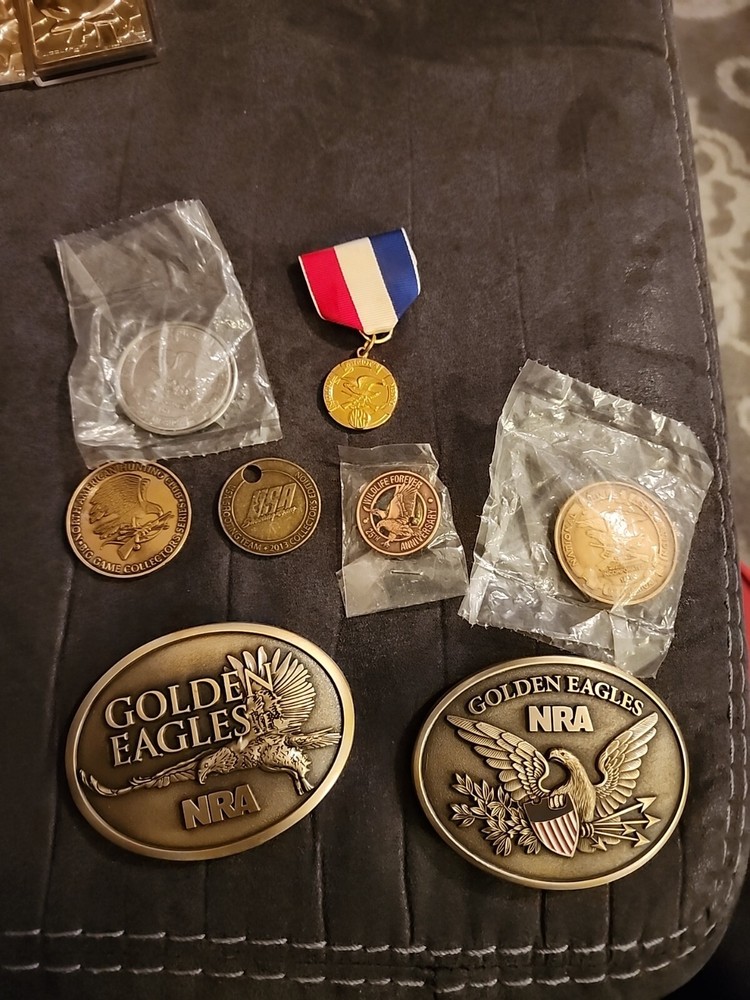 NRA NATIONAL RIFLE ASSOCIATION GOLDEN EAGLES LOT