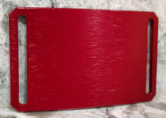 GRIP6 BELT BUCKLE – ANODIZED RED – 1.5 INCH WIDE – USED